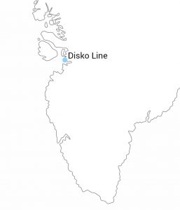 Disko line kort